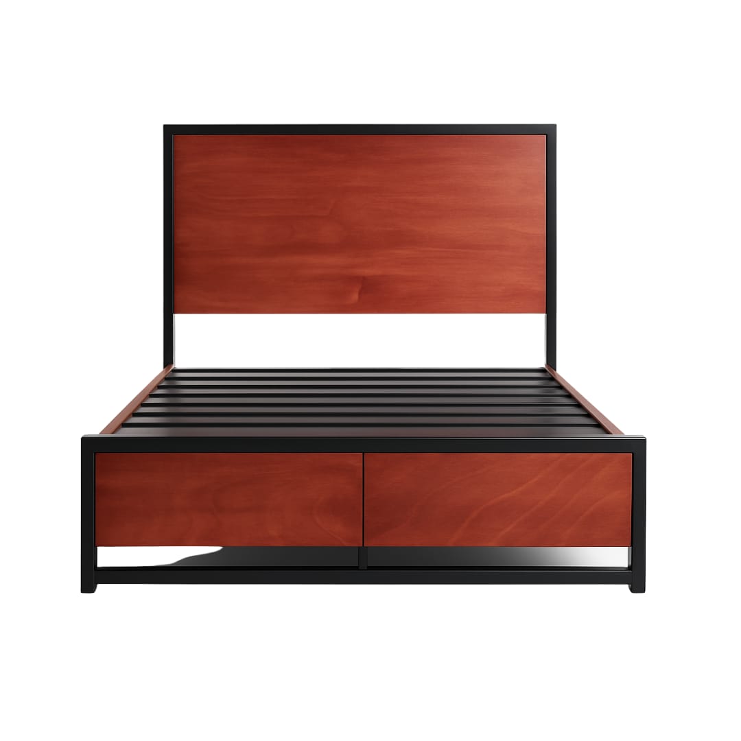 Bronx 2 Drawer Sleigh Bed