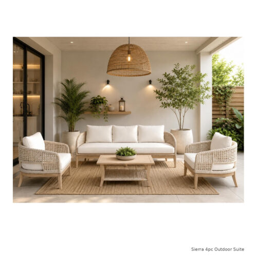Sierra 4-Piece Outdoor Suite