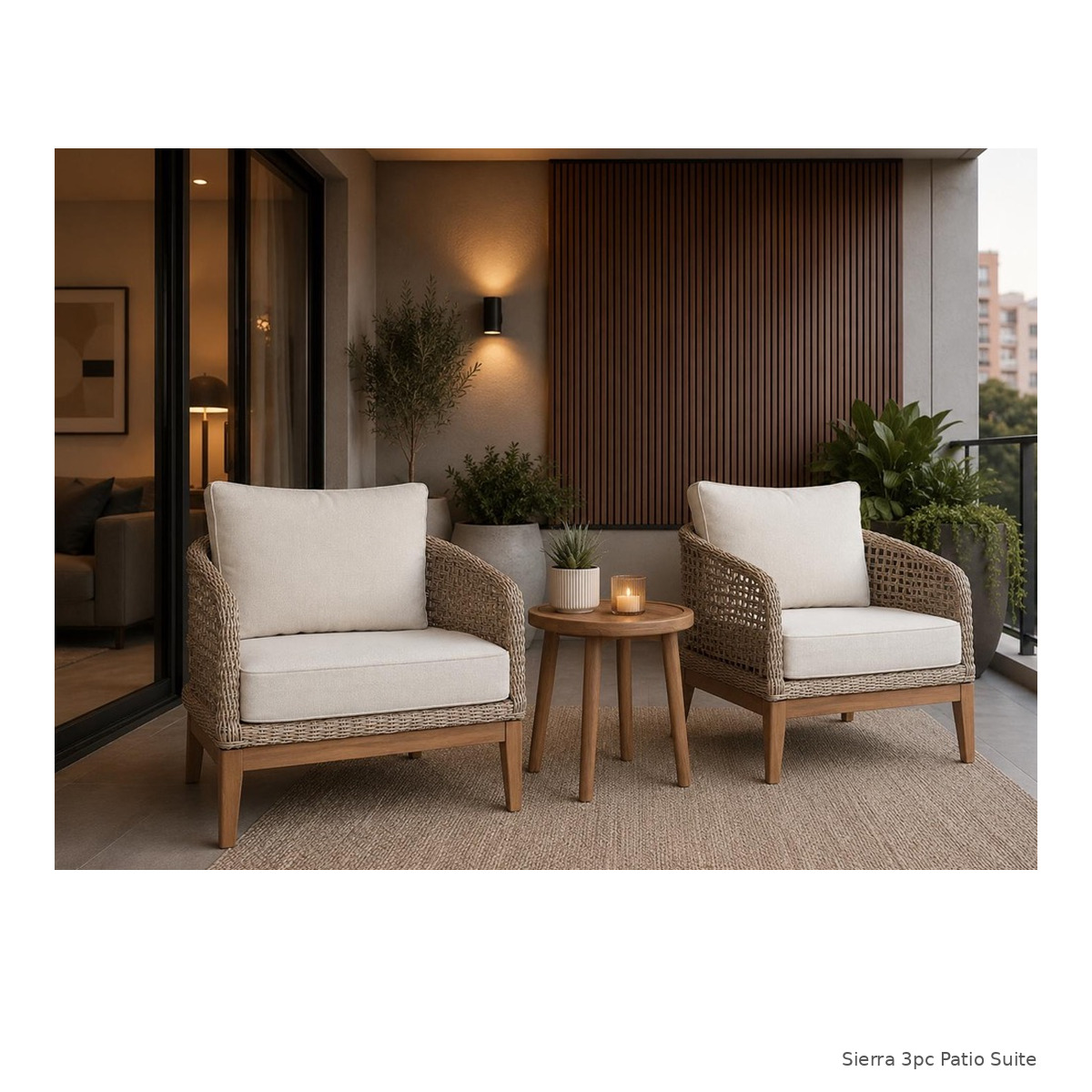 Sierra 3-Piece Patio Suite