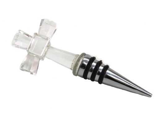 maltese cross bottle stopper