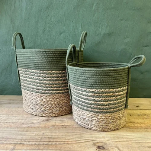 Anchor line baskets (set of two)