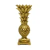 Malacca queen pineapple candleholder gold