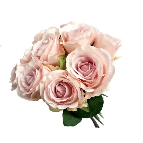 Pink moon rose bunch