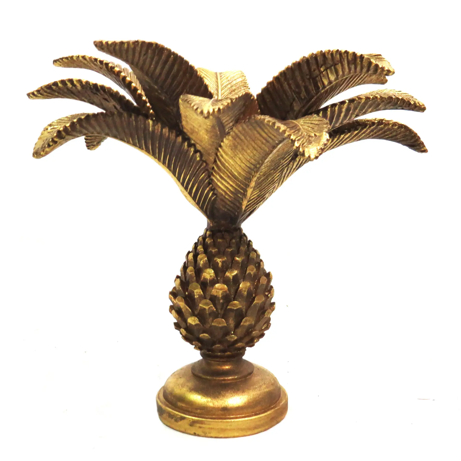 Pineapple palm candleholder