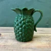 Green pineapple jug 19x14x20