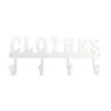 Clothes hook white